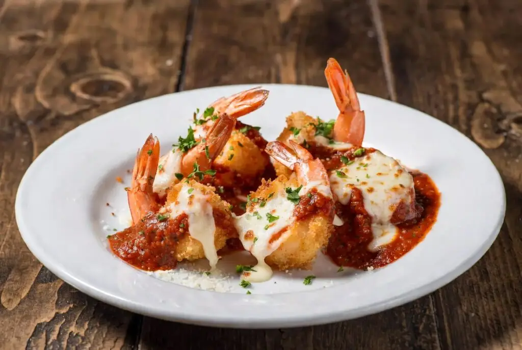 Shrimp Parmigiana Starter